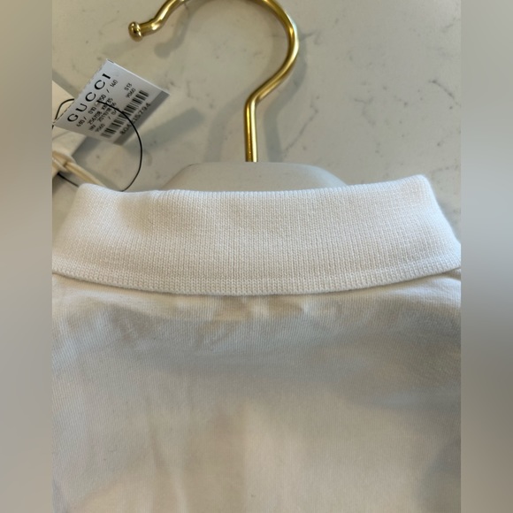 Gucci Baby’s white Polo with green and red detail , Authentic NWTS, - Picture 11 of 13